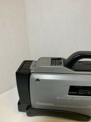 1994 Vintage Panasonic AG - 455MP Analogue Video Camera VHS Camcorder w/ Hard Case 3