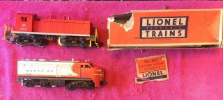 (2) Vintage Lionel Diesel Engines 600 & 218 Trains
