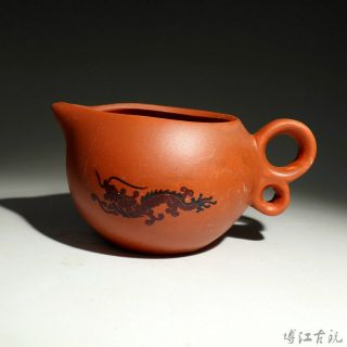 Collectable Chinese Purple Sands Hand - Carved Delicate Precious Little Tea Pot