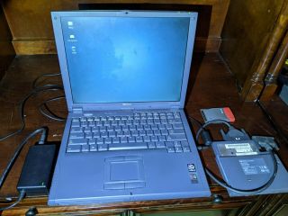 Vintage Hp Omnibook 4150 Pentium Ii @ 400 Mhz,  256 Mb Ram,  Xubuntu,  10 Gb Hdd