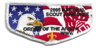2005 National Scout Jamboree - Order Of The Arrow Flap - Www - Service Corps?