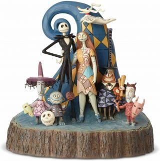 Jim Shore Disney Traditions Nightmare Before Christmas Carved By Heart Mib
