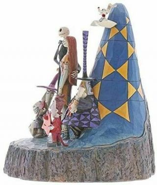 Jim Shore Disney Traditions Nightmare Before Christmas Carved by Heart MIB 2