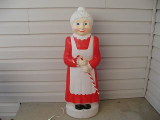 Vintage Don Featherstone Mrs Claus Blow Mold