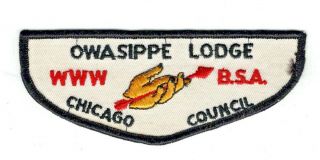 1960s F2 Bsa Oa Owasippe Lodge 7 Area Www Flap Patch In