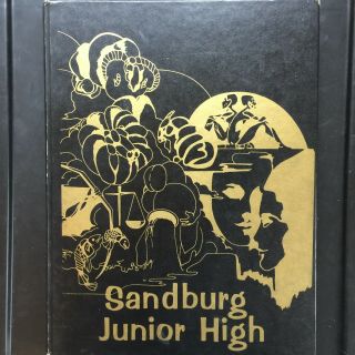 1970 Yearbook - Carl Sandburg Junior High School Glendora California Photos Sigs