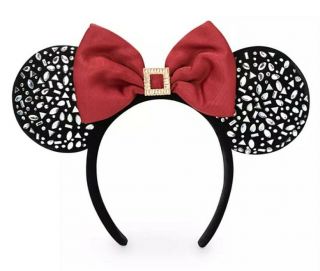 2020 Disney Parks Minnie Mouse Ears Headband Designer Baublebar In Hand