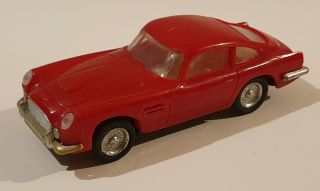 Vintage Unusual 1:24 Aston Martin Db5 6669 Plastic Model Car 1960 