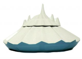 Disney Parks Space Mountain Anniversary Ceramic Cookie Jar Candy Dish