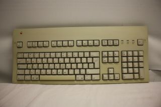 Apple Extended Computer Keyboard Ii M3501 English Layout Vintage Macintosh 1989