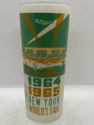 Vintage Collectible 1964 1965 York Worlds Fair Shea Stadium Drinking Glass