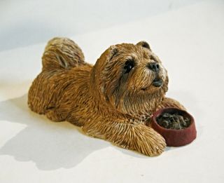 Pesky Peeper Sandicast Red Chow Chow Dog By Sandra Brue Made In Usa 1994