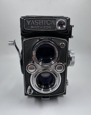 Vintage Yashica Mat - 124 Twin Lens Reflex Film Camera