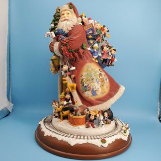 Disney Santa Claus Christmas Tabletop Figurine: Santa’s Timeless Disney Treasure
