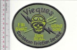 Fbi Swat Usms Sog Puerto Rico Vieques Hrt Usms Sog Us Navy Seal Police Acu