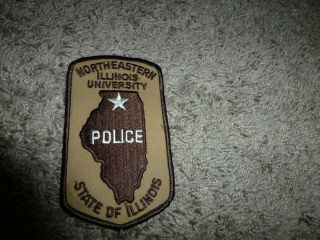 Northeastern Illinois University Police Department Patch State Of Illinois