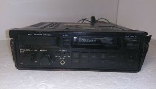 Vintage Old School Sherwood Xr - 1504 Radio Cassette Receiver