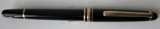 Vintage Monteblanc Monte Blanc 4810 Fountain Pen With 14 Kt Gold Nib Look