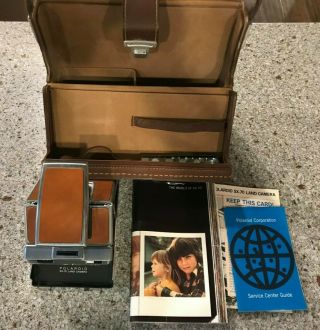Vintage - - Brown Polaroid Sx - 70 Land Camera Complete
