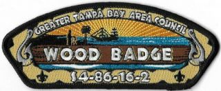 Bsa Oa Greater Tampa Bay Area Council Wood Badge Sa - 4 S4 - 86 - 16 - 2 Csp 340 85