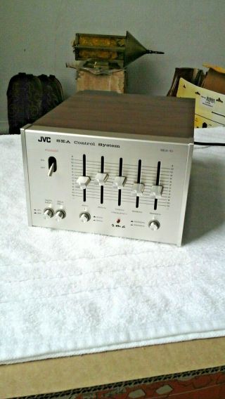 Vtg Jvc Sea - 10 Control System Stereo Equalizer - - Minty Cond.  Vtg Jvc Sea - 10 Eq