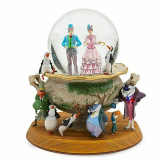 Disney Mary Poppins Returns Snow Globe 9 " Limited Edition 3300 Nrfb Rare
