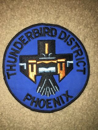 Boy Scout Thunderbird District Pheonix Grand Canyon Council Arizona Jacket Patch