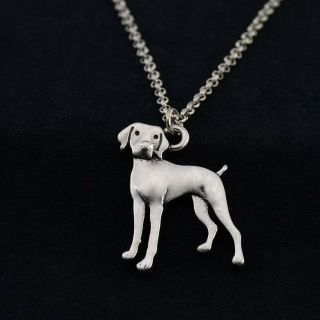 Cartoon Vizsla Pendant Necklace Animal Rescue Donation