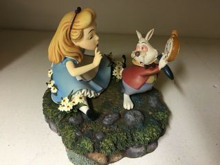 Alice In Wonderland Walt Disney Gallery Alice With The White Rabbit Markita Nib