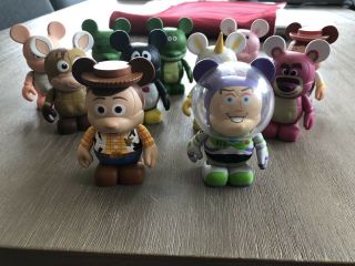 Disney Vinylmation 3 " Figures Toy Story Series 1 - Complete Set Of 11 - No Chaser