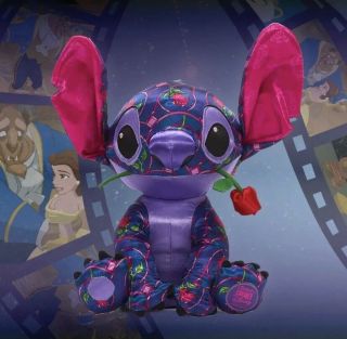 Disney 2021 Stitch Crashes Plush Beauty And The Beast January In Hand Ships Now