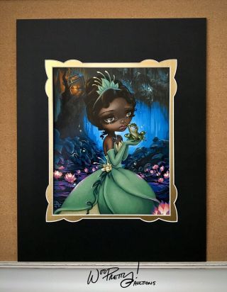 Jasmine Becket Griffith Disney Princess And The Frog Tiana Wonderground Print