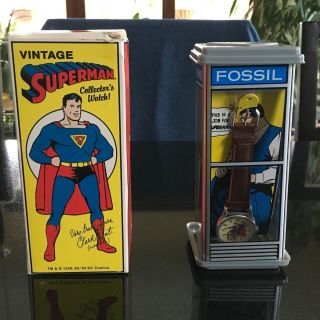 Vintage Superman Collectors Watch Special Edition 1993