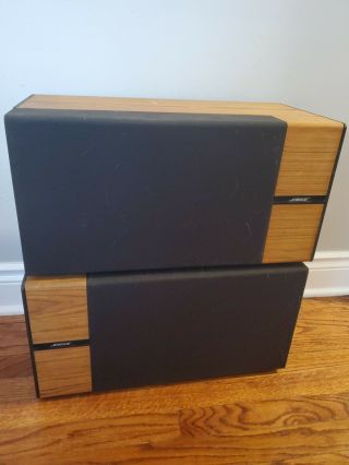 Bose Speakers (1985 Vintage 3.  2 Anywhere Speakers)