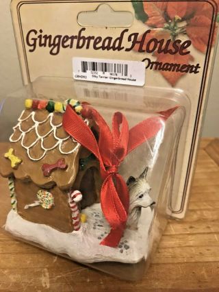 Silky Terrier Christmas Ornament Gingerbread Dog Ornament Gift