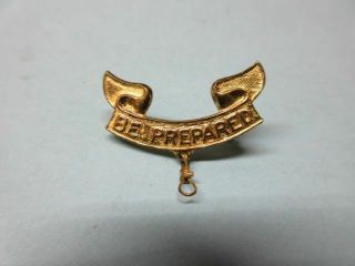 Bsa Second Class Boy Scout Badge,  Circa 1930s - " Be Prepared "