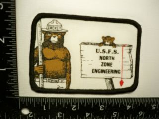 Old Federal Forest Service Usfs North Eng.  Mt Patch Nf Smokey Fire Ranger Dist.