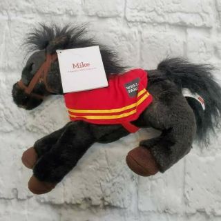 Wells Fargo Legendary Pony Mike Plush Stuffed Animal 14 " Black Brown Horse