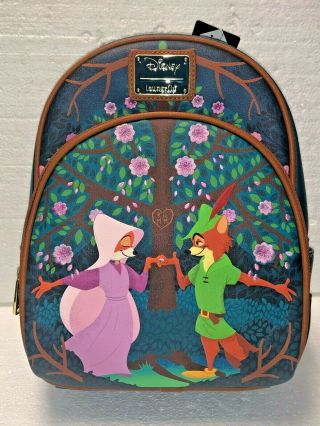 Loungefly Disney Mini Backpack - Robin Hood Floral