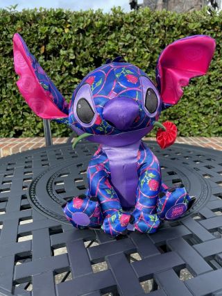 2021 Nwt - Stitch Crashes Disney Beauty And The Beast Disney Plush In Hand