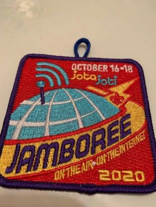 2020 Jota Joti Jamboree On The Air And On Internet Patch Great Collectible