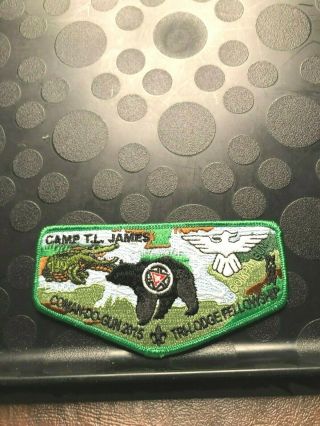 Oa Comanche Lodge 254 1915 - 2015 Noac 100th Ann Coman - Do - Gun Flap