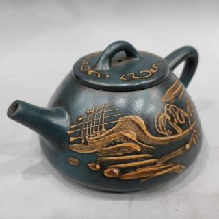 Zisha teapot 160ml China Yixing Zisha clay handmade teapot Kungfu teapot 3