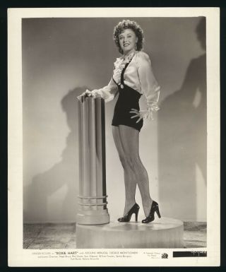 Ginger Rogers - Vintage 1942 Leggy " Roxie Hart " Pinup