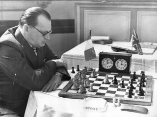 Old Photo Margate Kent 1938 Chess World Champion Alexander Alekhine