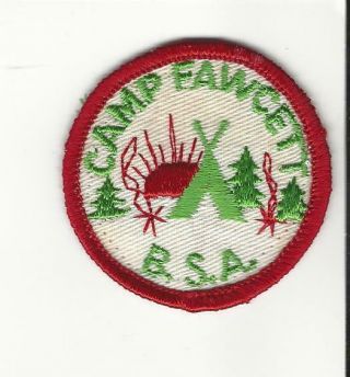 Concho Valley Council Boy Scout Camp Fawcett Patch - Oa Wahinkto Lodge 199 Csp