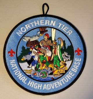 Boy Scout Northern Tier National High Adventure Base Nt - Bp - 04b Back Patch Bsa