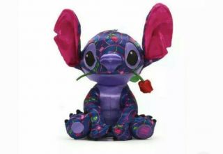 Stitch Crashes Beauty And The Beast Disney Plush In Hand Ready To Ship
