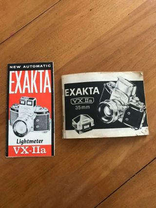 Vintage Exakta Varex IIa SLR camera w/Schneider - Kreuznach Xenon 50MM Lens 2