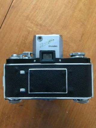 Vintage Exakta Varex IIa SLR camera w/Schneider - Kreuznach Xenon 50MM Lens 3